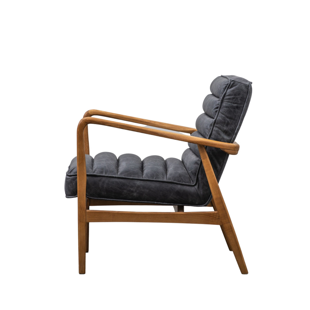 Luella Armchair – Antique Ebony