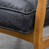Luella Armchair – Antique Ebony
