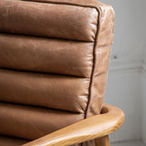 Luella Armchair – Vintage Brown