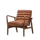 Luella Armchair – Vintage Brown