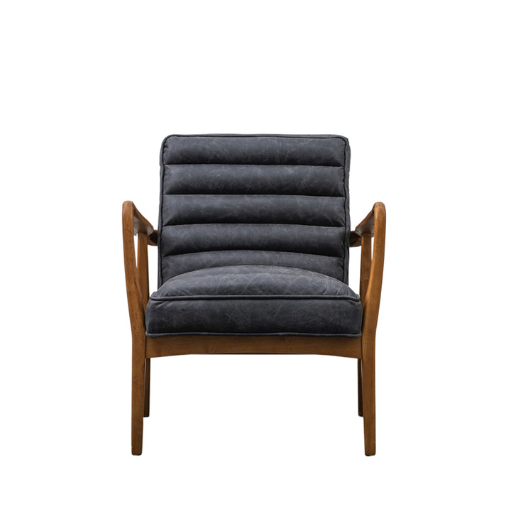 Luella Armchair – Antique Ebony