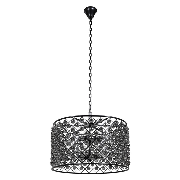 Luna Smoked Bauble Chandelier