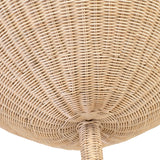 Lyric Floor Lamp in Natural Rattan