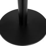 Mabel Round Dining Table – Black– 90cm