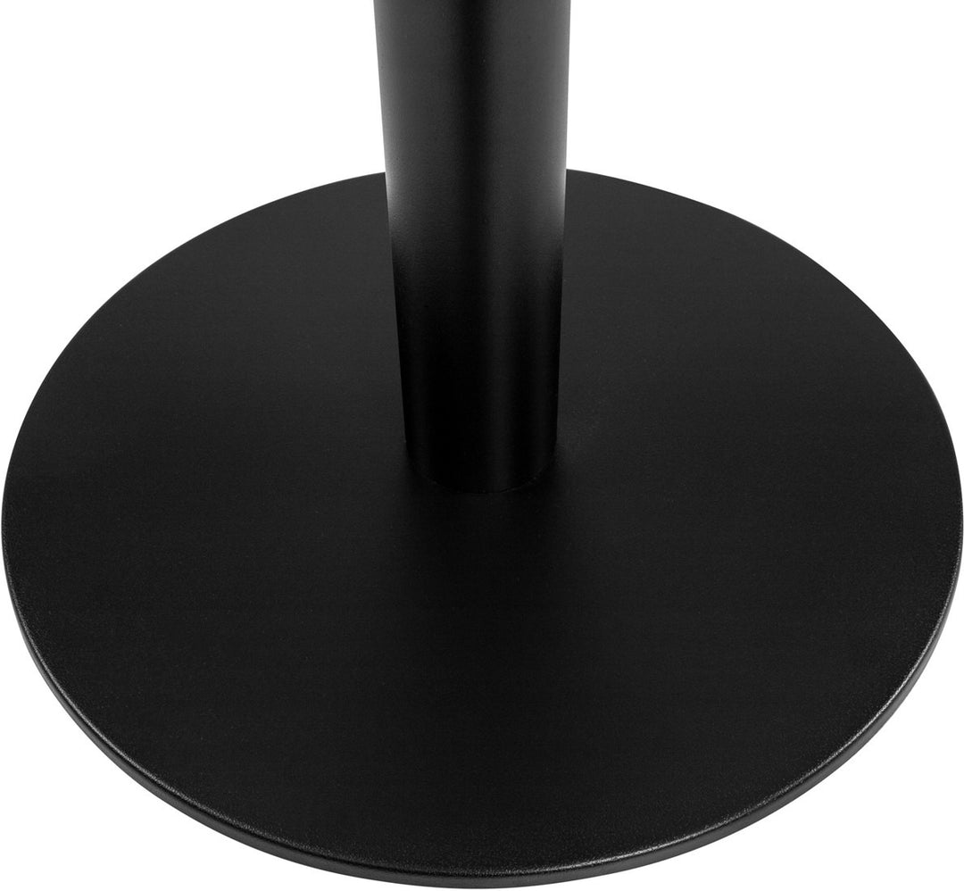 Mabel Round Dining Table – Black– 90cm