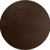 Mabel Round Dining Table – Brown Oak – 120cm