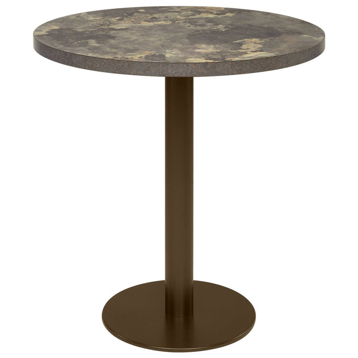 Mabel Round Dining Table – Slate – 70cm