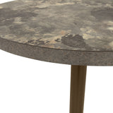 Mabel Round Dining Table – Slate – 70cm