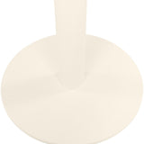 Mabel Round Dining Table – White – 70cm
