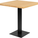Mabel Square Dining Table – Oak – 70cm