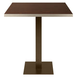 Mabel Square Dining Table – Smoked Eucalyptus – 70cm