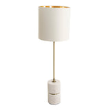 RV Astley Robyn Tall Table Lamp – White Marble