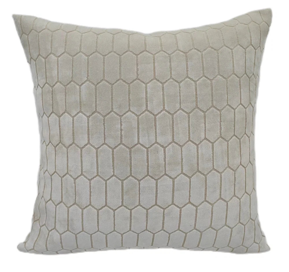 Malini Albie Large Cushion – Ivory