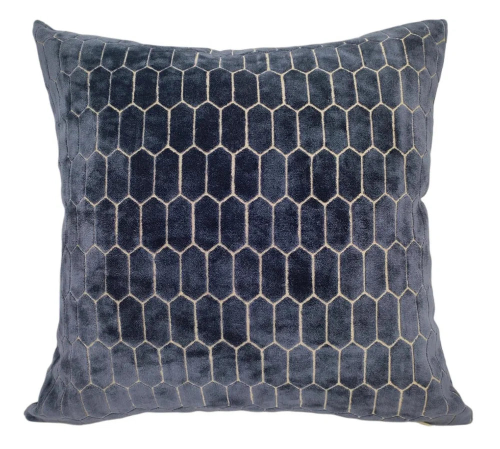 Malini Albie Large Cushion – Navy