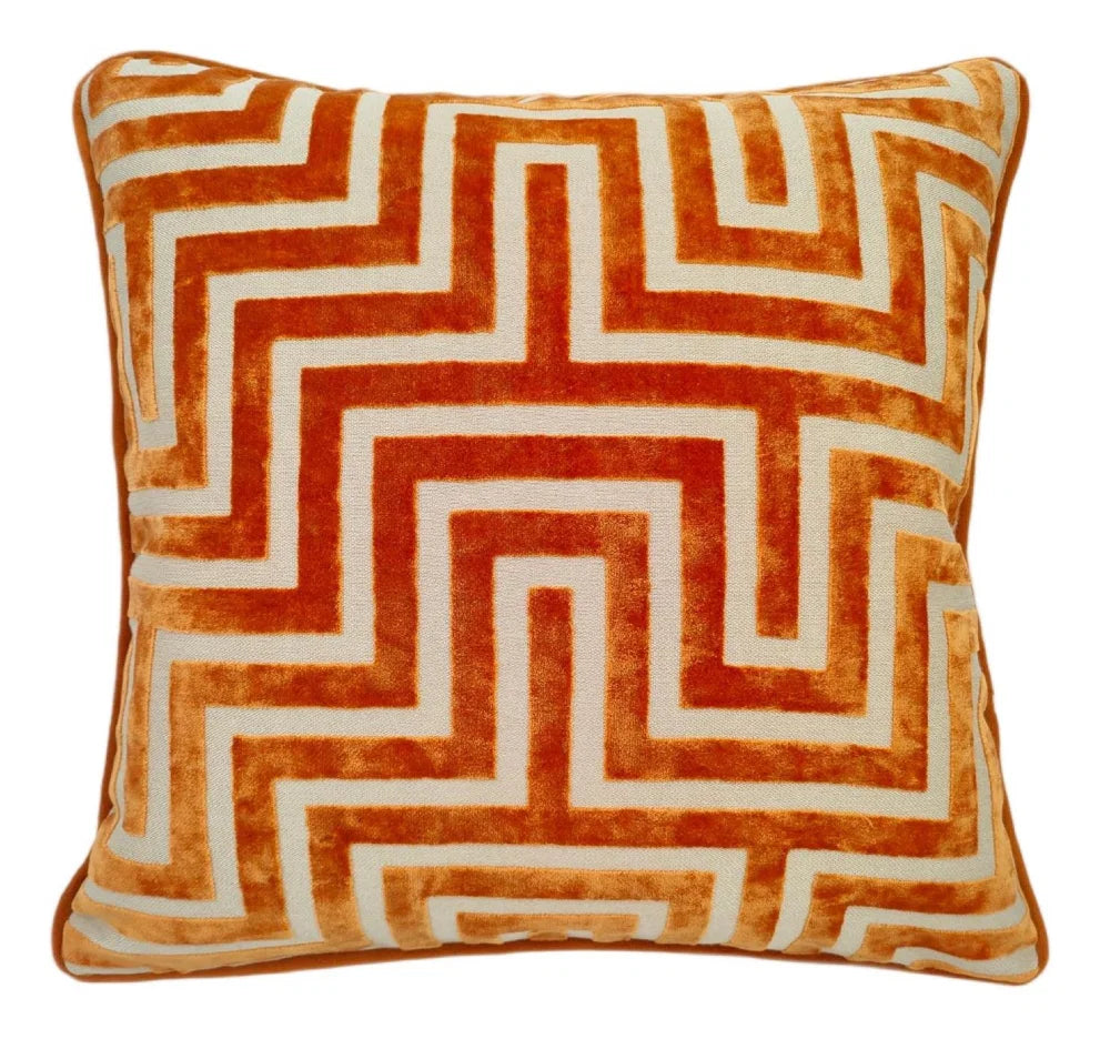 Malini Paul Moneypenny Amazing Large Cushion – Orange