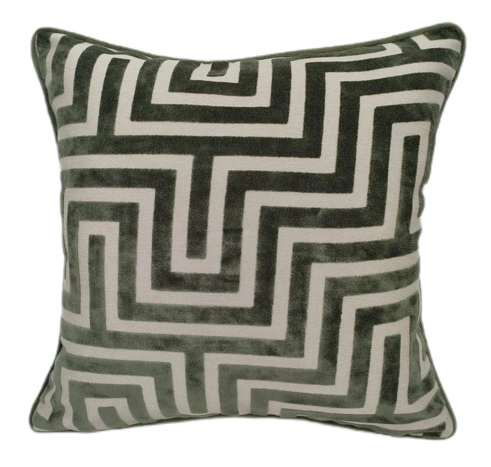Malini Paul Moneypenny Amazing Large Cushion – Sage