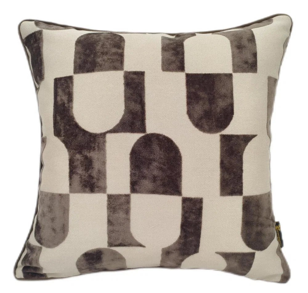Malini Paul Moneypenny Chillpill Large Cushion – Chocolate
