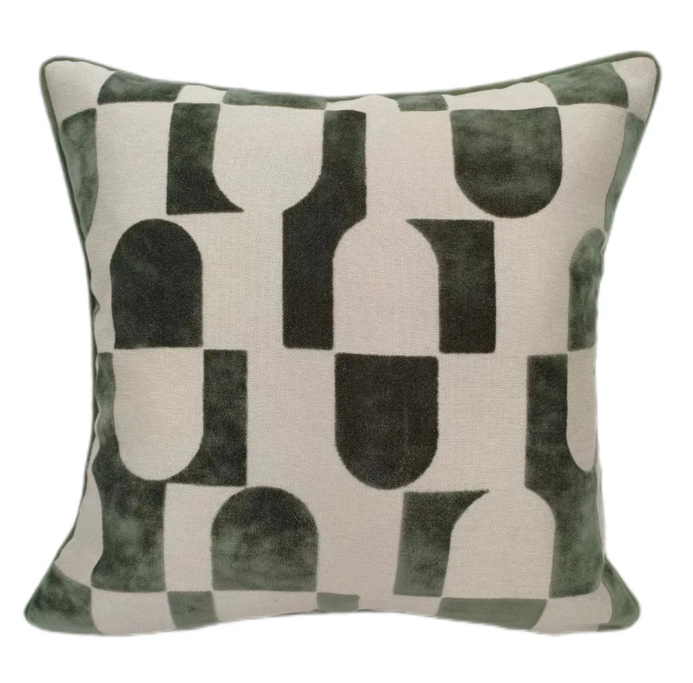 Malini Paul Moneypenny Chillpill Large Cushion – Sage