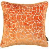 Malini Paul Moneypenny Large Necking Cushion – Orange