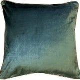 Malini Paul Moneypenny Twofaced Large Cushion – Sage & Gold