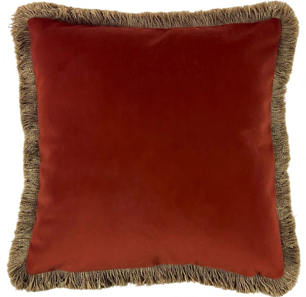 Malini Verona Cushion – Rust