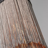 Maretti Lighting Fringes Hanging Lamp – Black – 16cm