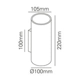 Maretti Lighting Gable Wall Lamp – Bronze