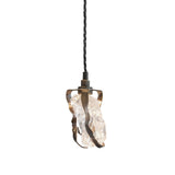 Maretti Lighting Glass Jewel 1-Light Hanging Lamp – Bronze QF – Small