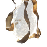 Maretti Lighting Glass Jewel Pendant 9 Light Spreader – Bronze