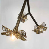 Maretti Lighting Hortense – 3 Light Round Hanging Lamp – Bronze
