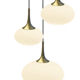 Maretti Lighting Paradiso Ceiling Light – 3 Light – Opal Glass