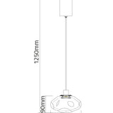 Maretti Lighting Soffio Hanging Lamp – Clear