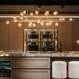 Maretti Lighting Vernazza Chandelier – 27 Lights – Amber
