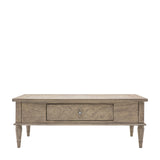 Marina Rectangular Coffee Table – 1 Drawer