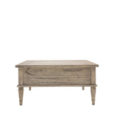 Marina Square Coffee Table – 2 Drawers