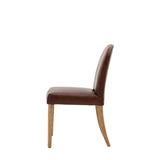 Marlowe Dining Chairs – Set of 2 – Antique Brown