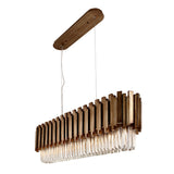 RV Astley Maive Over Table Chandelier – Antique Gold