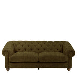 Matteo 3 Seater Sofa - Celine Olive