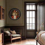 Maximum Mane - Oxford round frame