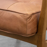 McClain Armchair – Vintage Brown Leather