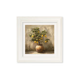 Mediterranean Lemon Tree – Cream Hurstwood Square Frame
