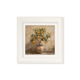 Mediterranean Orange Tree – Cream Hurstwood Square Frame