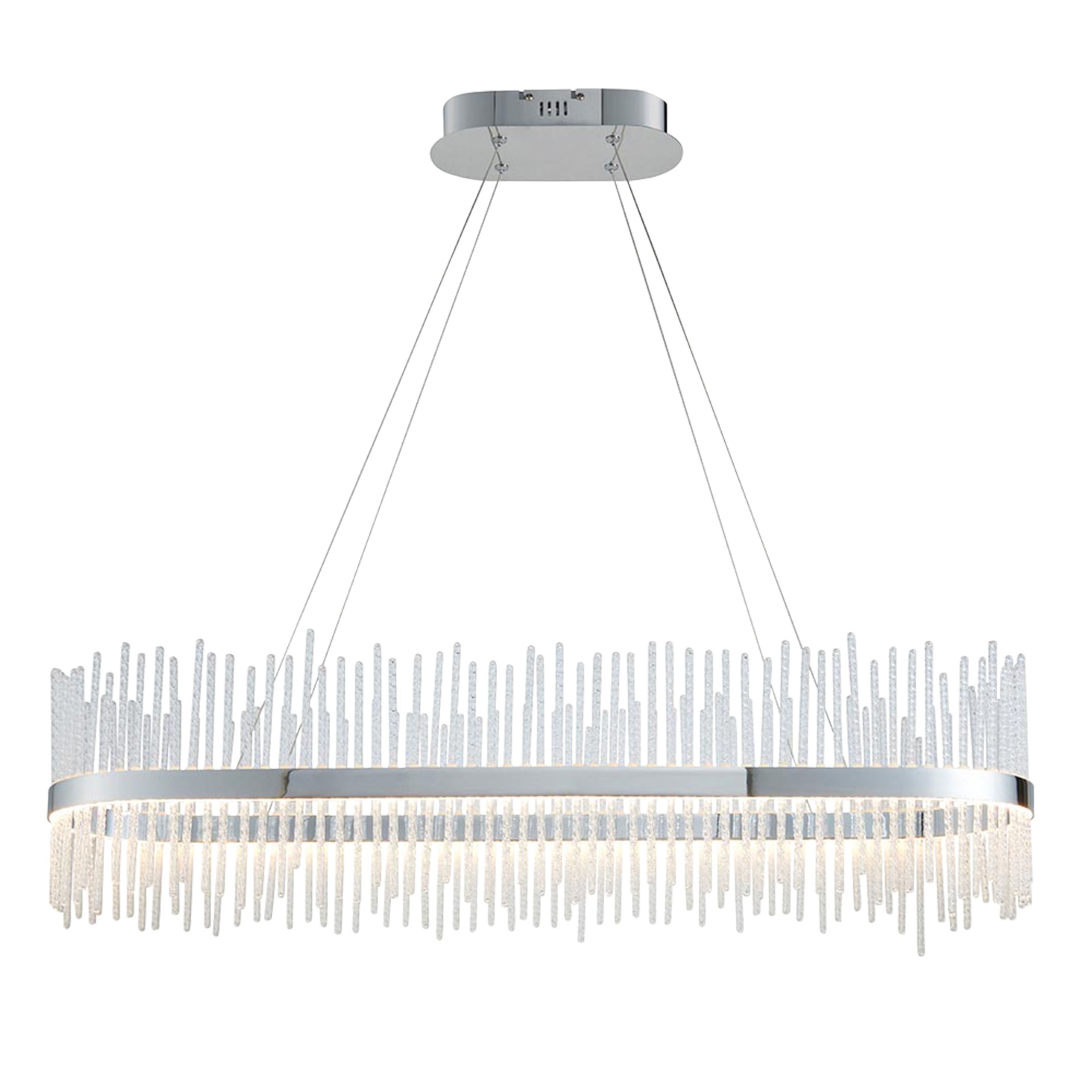 Meridian Linear Pendant Light – Chrome