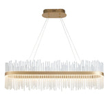 Meridian Linear Pendant Light – Gold
