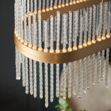 Meridian Linear Pendant Light – Gold