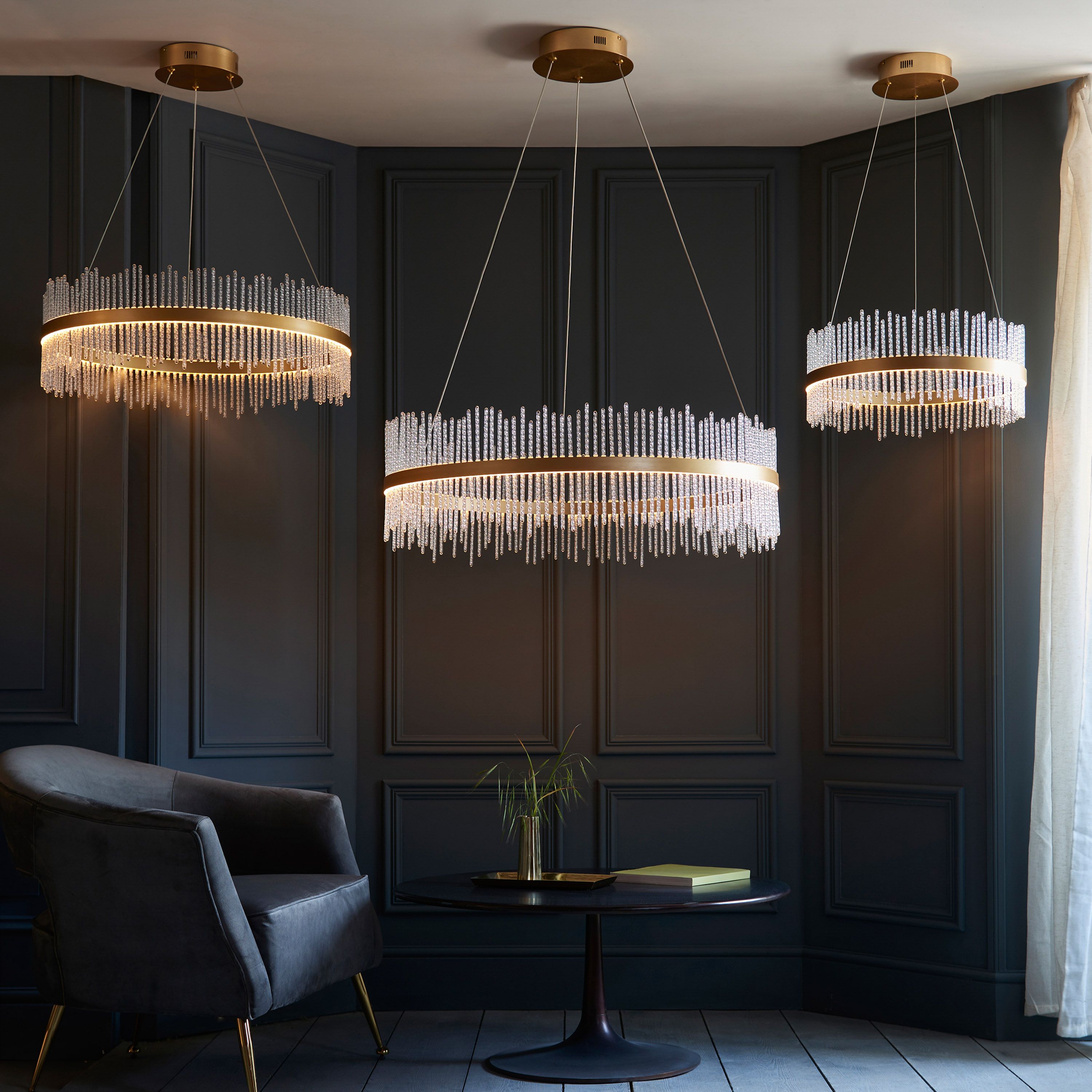 Meridian Pendant Light – Large – Gold