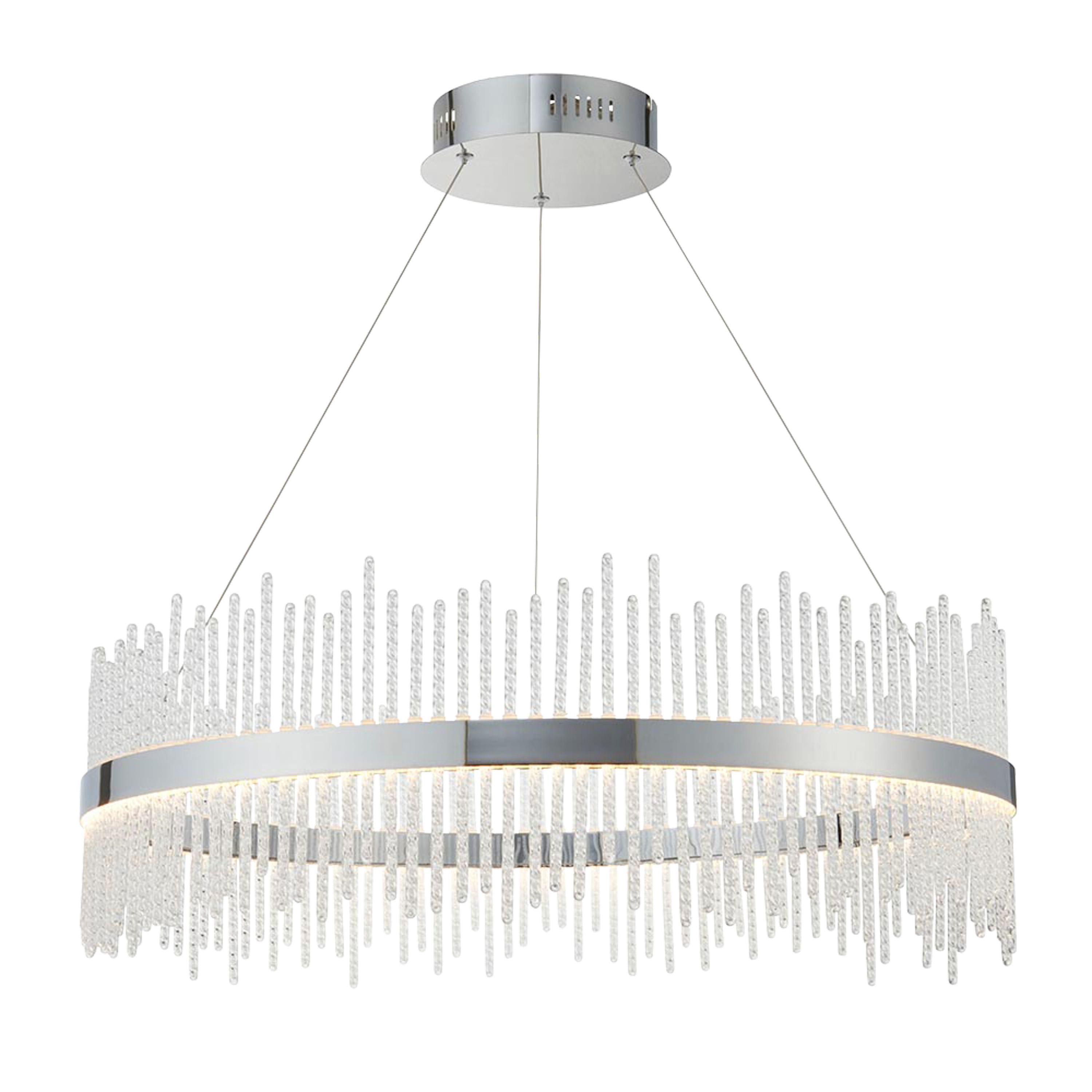 Meridian Pendant Light – Medium – Chrome