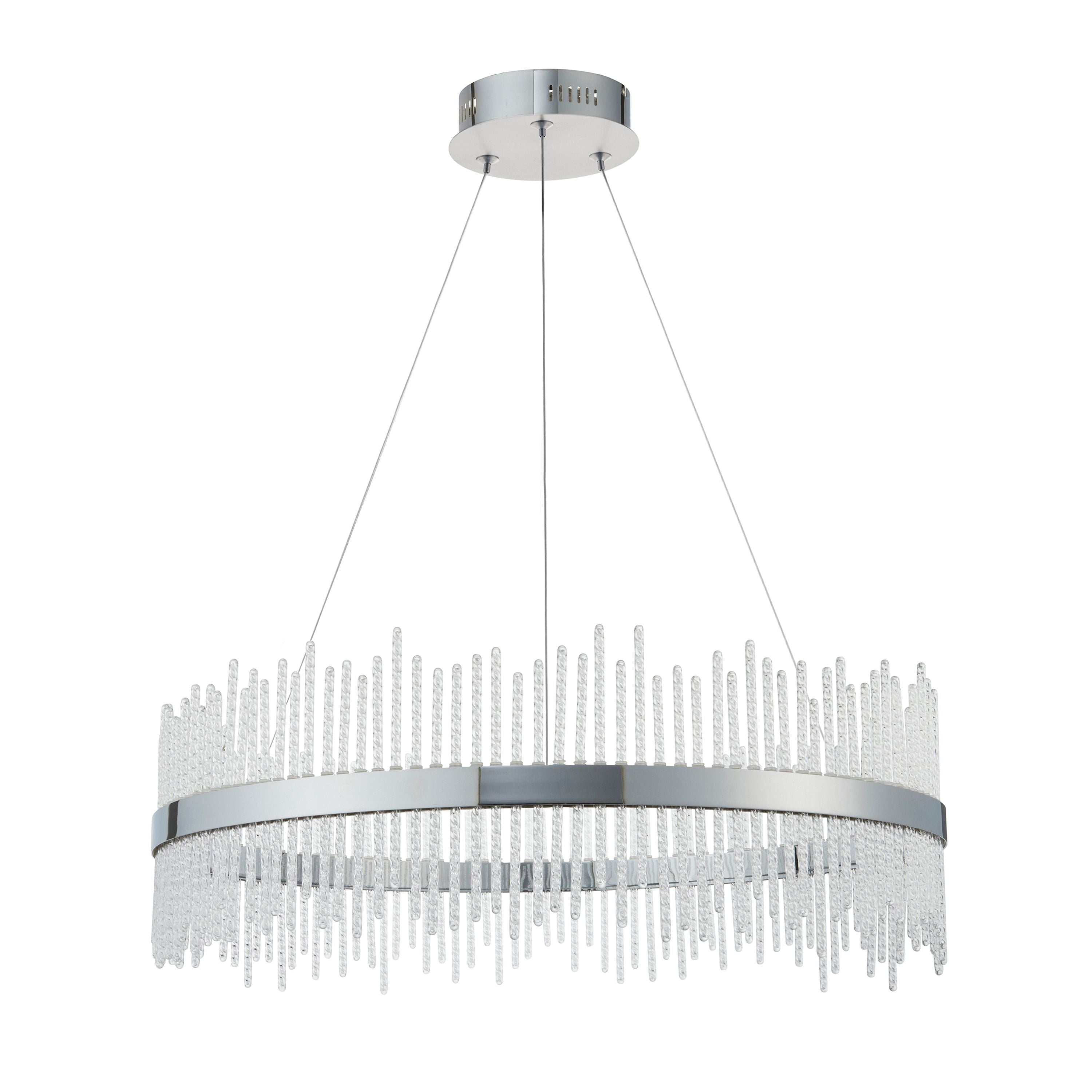 Meridian Pendant Light – Medium – Chrome