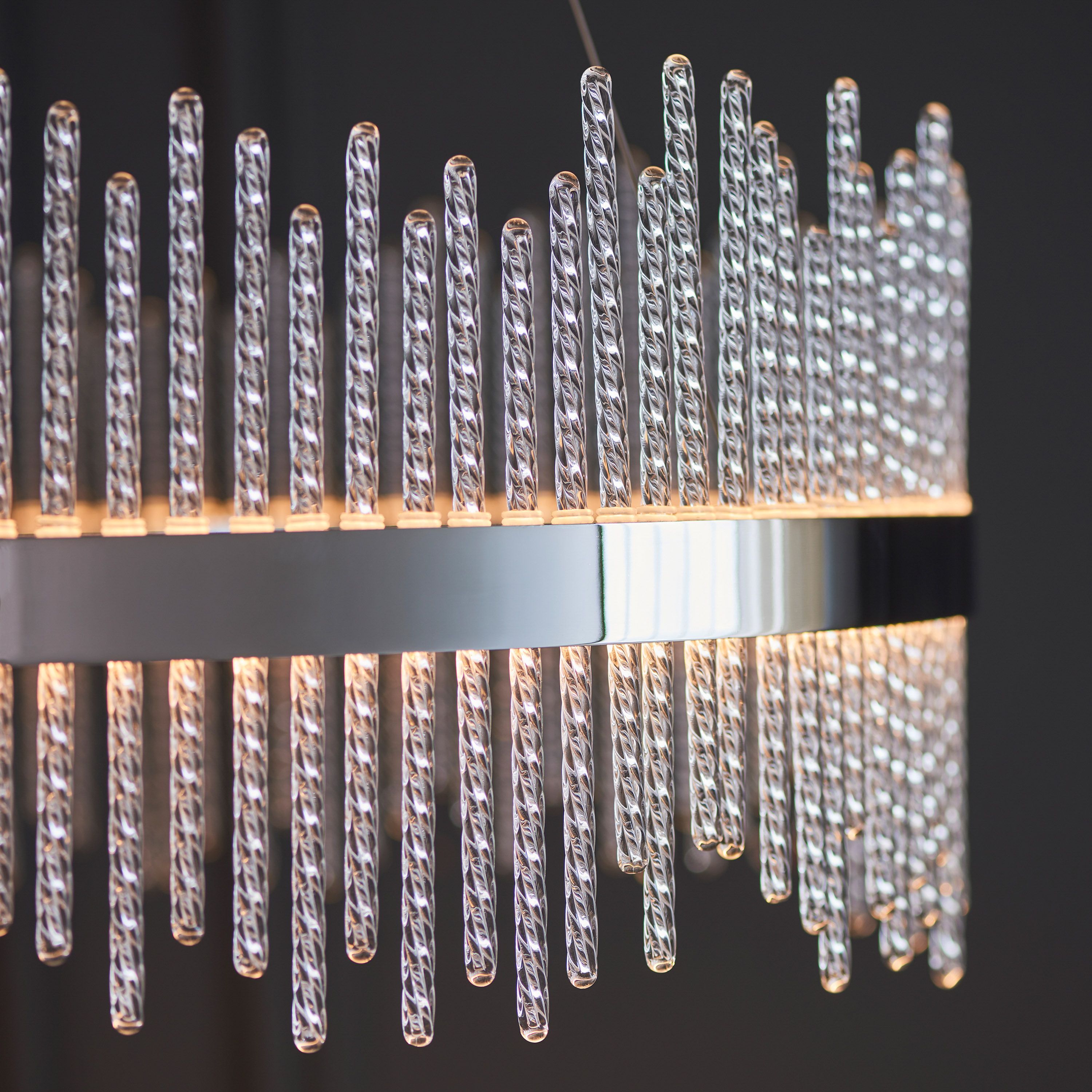 Meridian Pendant Light – Medium – Chrome
