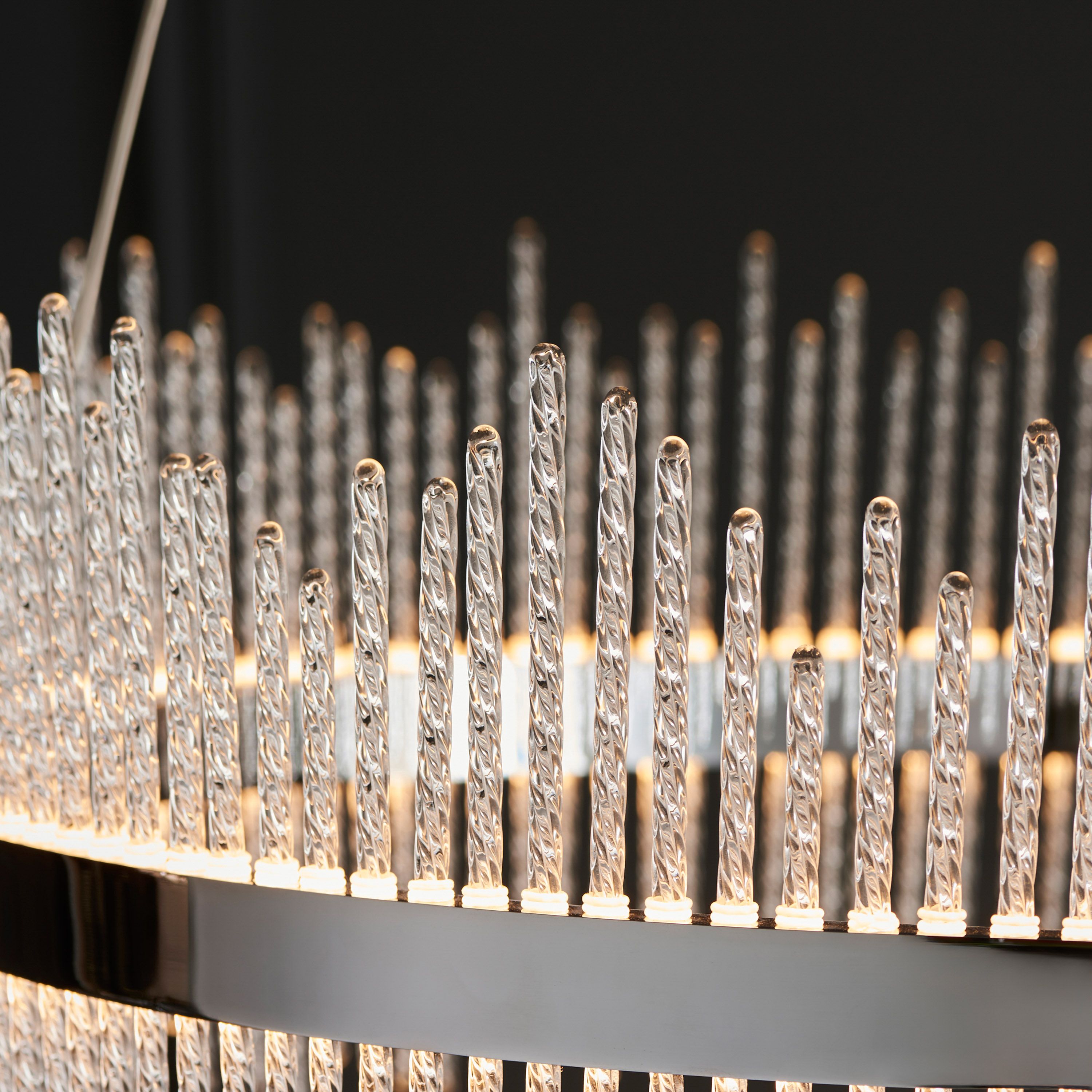 Meridian Pendant Light – Medium – Chrome
